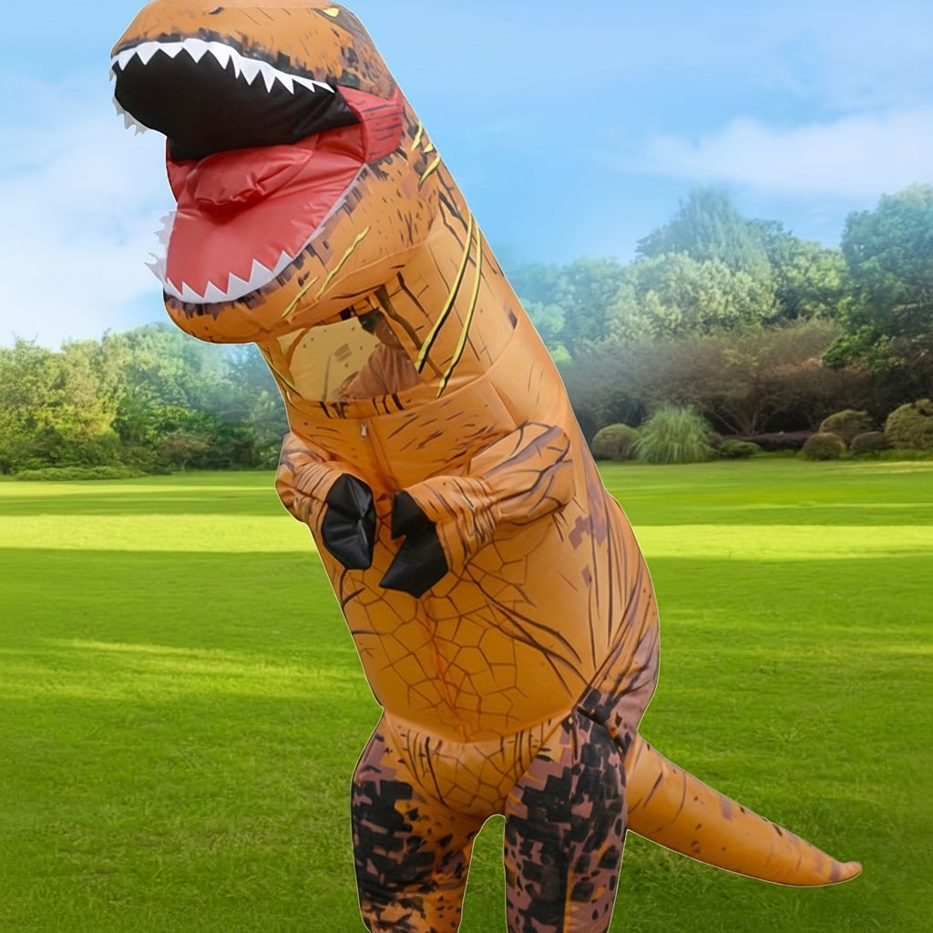 Halloween Costumes Kids Inflatable Dinosaur Outfit - Image 1