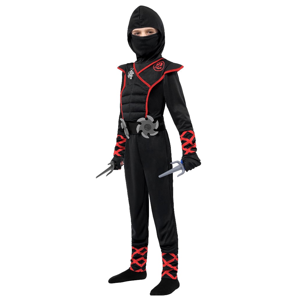 Halloween Costumes Kids Ninja Outfit Set - Image 4