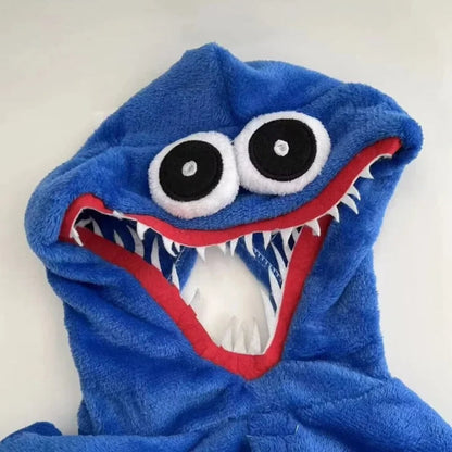 Halloween Costumes Kids Plush Monster Jumpsuit Party Outfit - Image 4