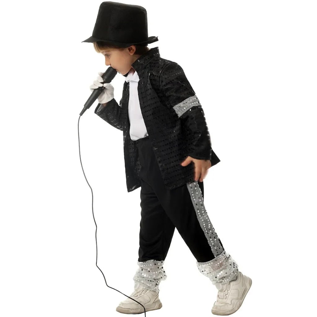 Halloween Costumes Kids Pop Star Dance Outfit - Image 3