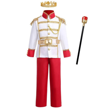 Halloween Costumes Kids Royal Prince Costume Set - Image 4
