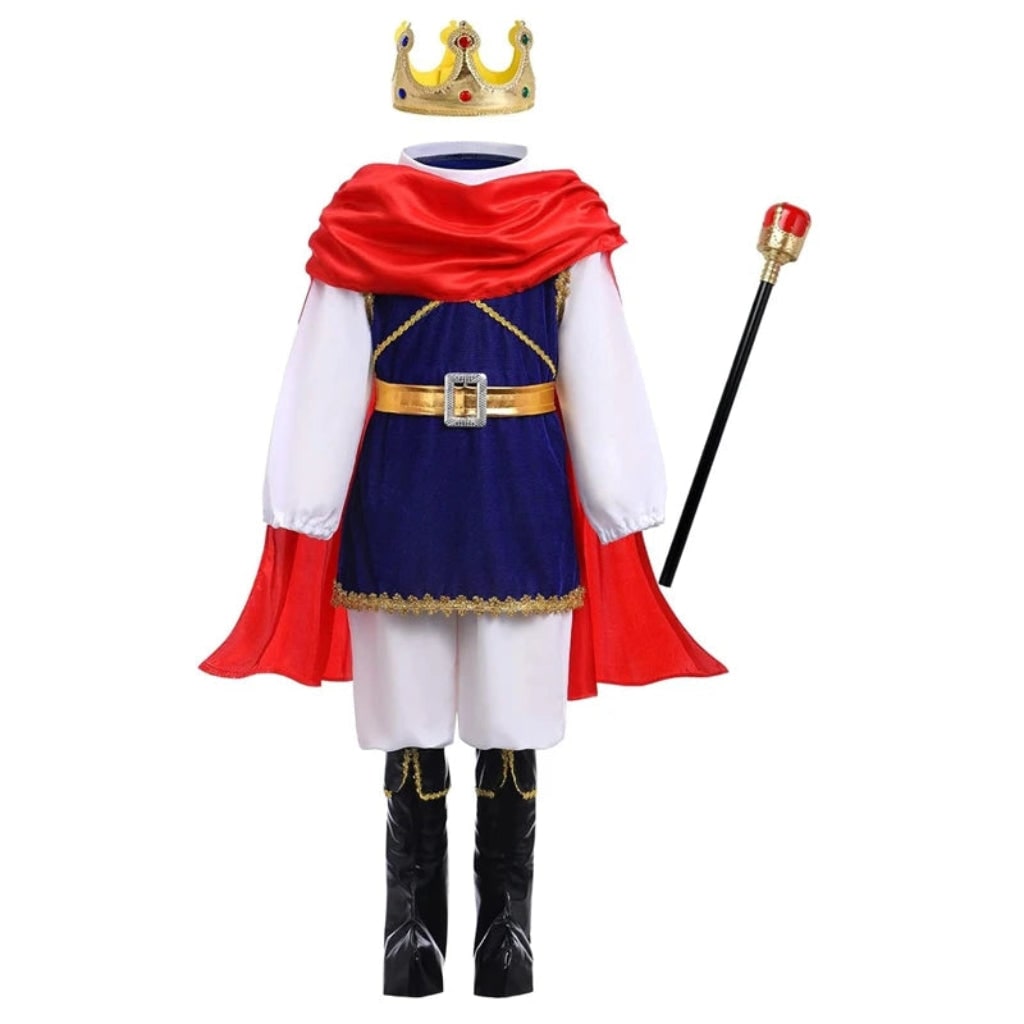 Halloween Costumes Kids Royal Prince Costume Set - Image 5