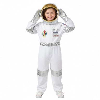 Halloween Costumes Kids Space Explorer Jumpsuit - Image 1