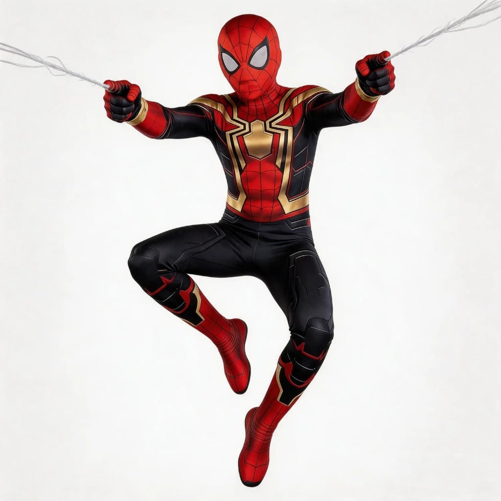 Halloween Costumes Kids Superhero Jumpsuit Outfit - Image 2