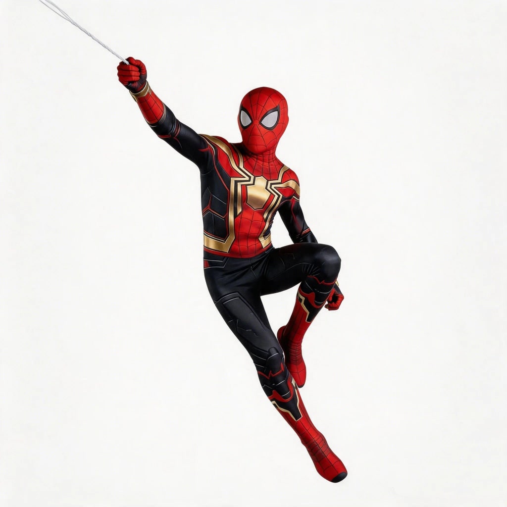 Halloween Costumes Kids Superhero Jumpsuit Outfit - Image 3
