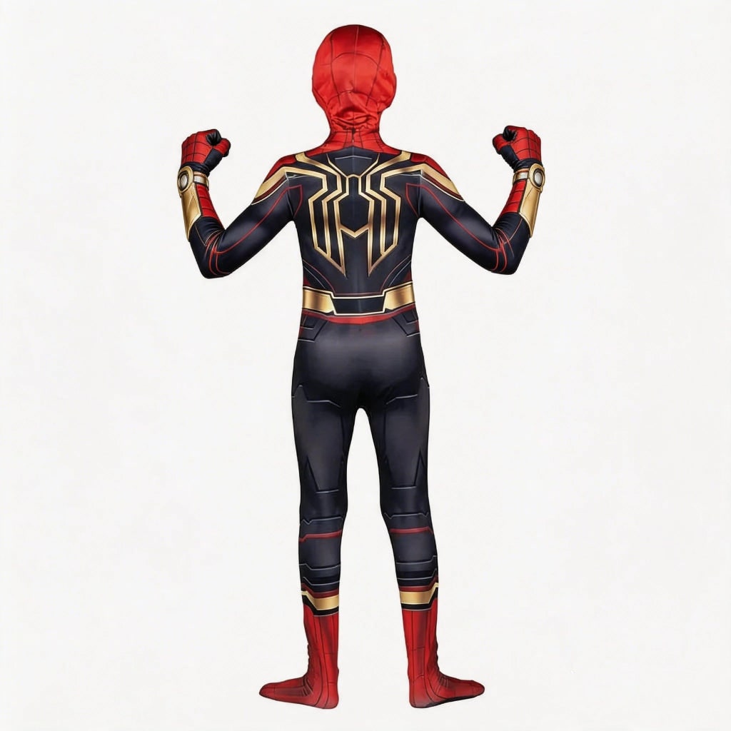 Halloween Costumes Kids Superhero Jumpsuit Outfit - Image 5
