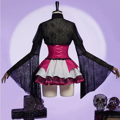 Halloween Costumes Long Sleeve Dress Vampire Outfit - Image 2