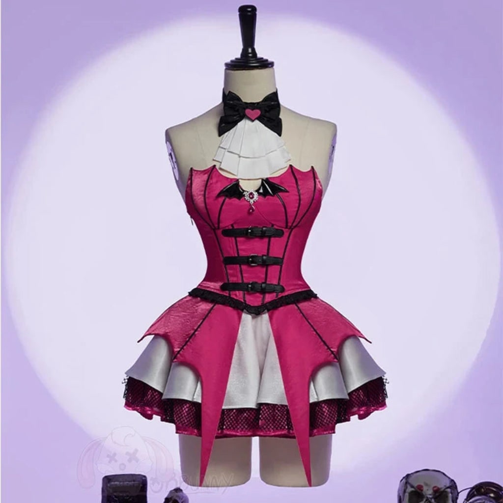 Halloween Costumes Long Sleeve Dress Vampire Outfit - Image 3