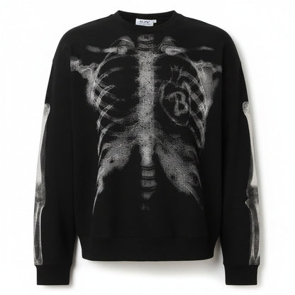 Halloween Costumes Mens Skeleton Shirt Outfit - Image 3