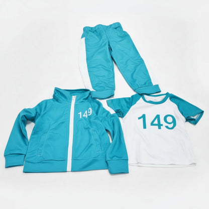 Halloween Costumes Outfit Set Dress Up Play 3 Piece Clothing Set - Image 4