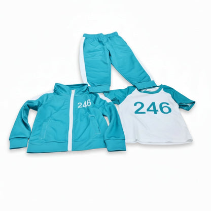 Halloween Costumes Outfit Set Dress Up Play 3 Piece Clothing Set - Image 7