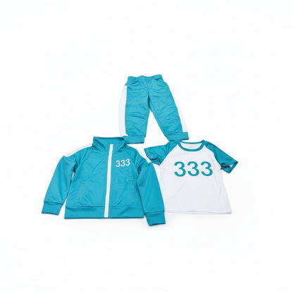 Halloween Costumes Outfit Set Dress Up Play 3 Piece Clothing Set - Image 8