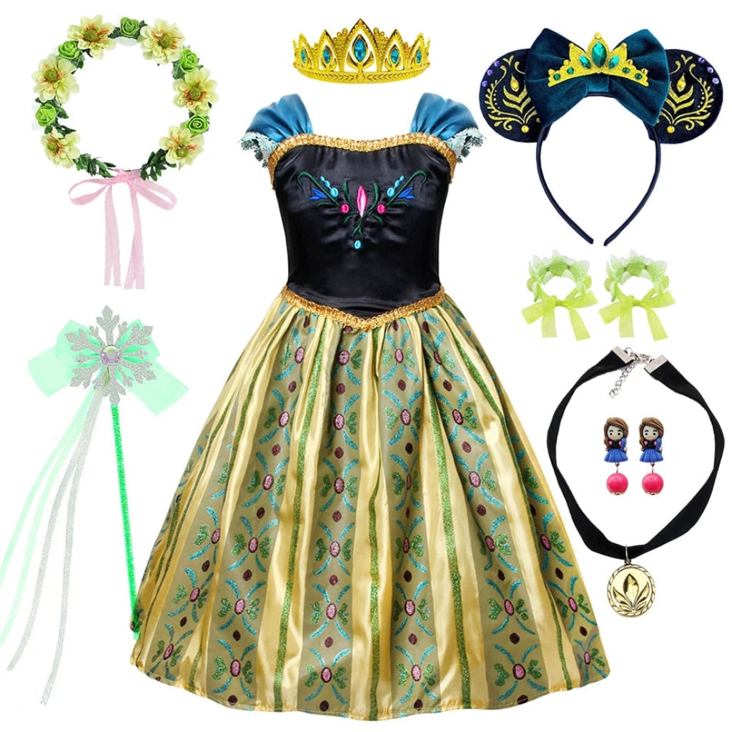 Halloween Costumes Princess Dress Accessories Set - Image 5