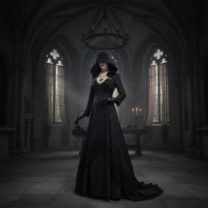 Halloween Costumes Vampire Costume Cosplay - Image 1