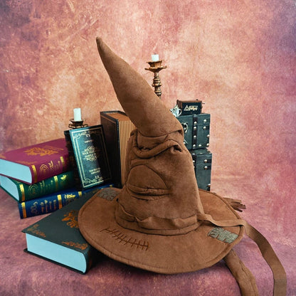 Halloween Costumes Witch Hat Cape Adults - Image 1