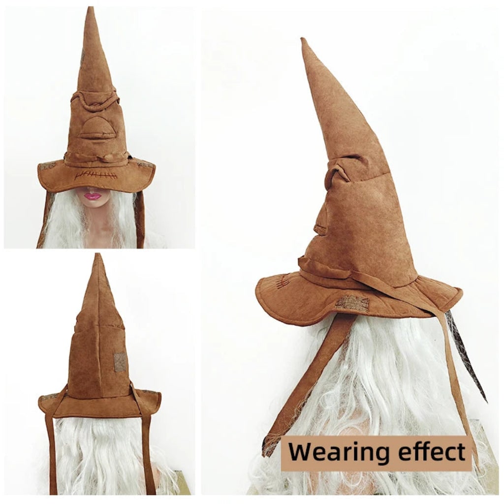 Halloween Costumes Witch Hat Cape Adults - Image 3