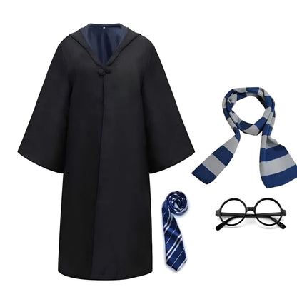 Fato de Bruxo para Halloween com Capa