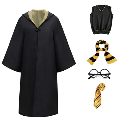 Fato de Bruxo para Halloween com Capa