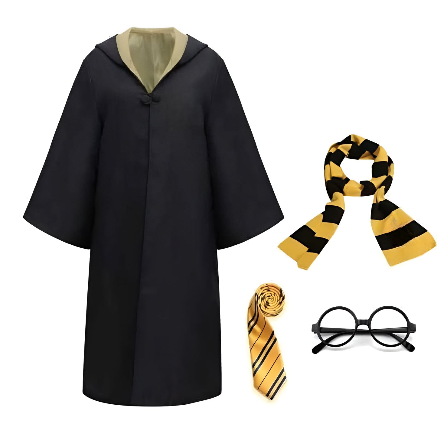 Fato de Bruxo para Halloween com Capa