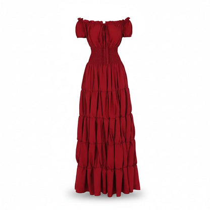 Halloween Costumes Womens Boho Maxi Dress Outfit - Image 12