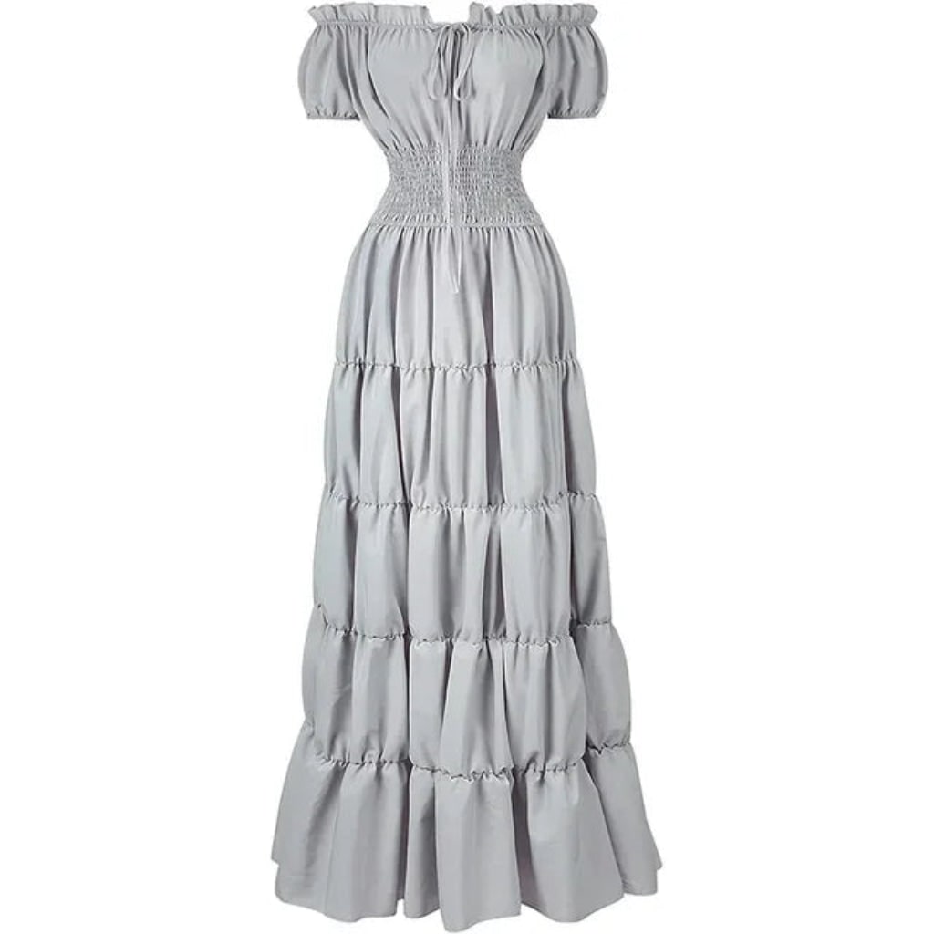 Halloween Costumes Womens Boho Maxi Dress Outfit - Image 6