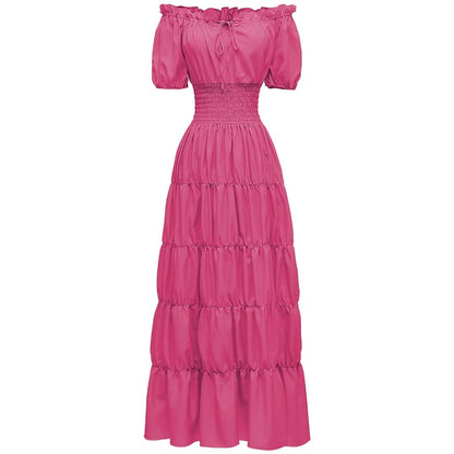 Halloween Costumes Womens Boho Maxi Dress Outfit - Image 7