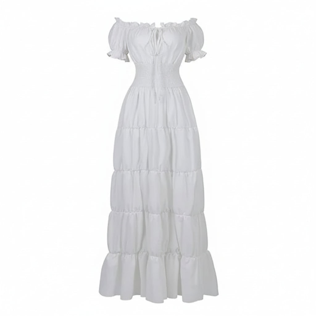 Halloween Costumes Womens Boho Maxi Dress Outfit - Image 8