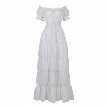 Halloween Costumes Womens Boho Maxi Dress Outfit - Image 8