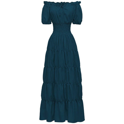 Halloween Costumes Womens Boho Maxi Dress Outfit - Image 9