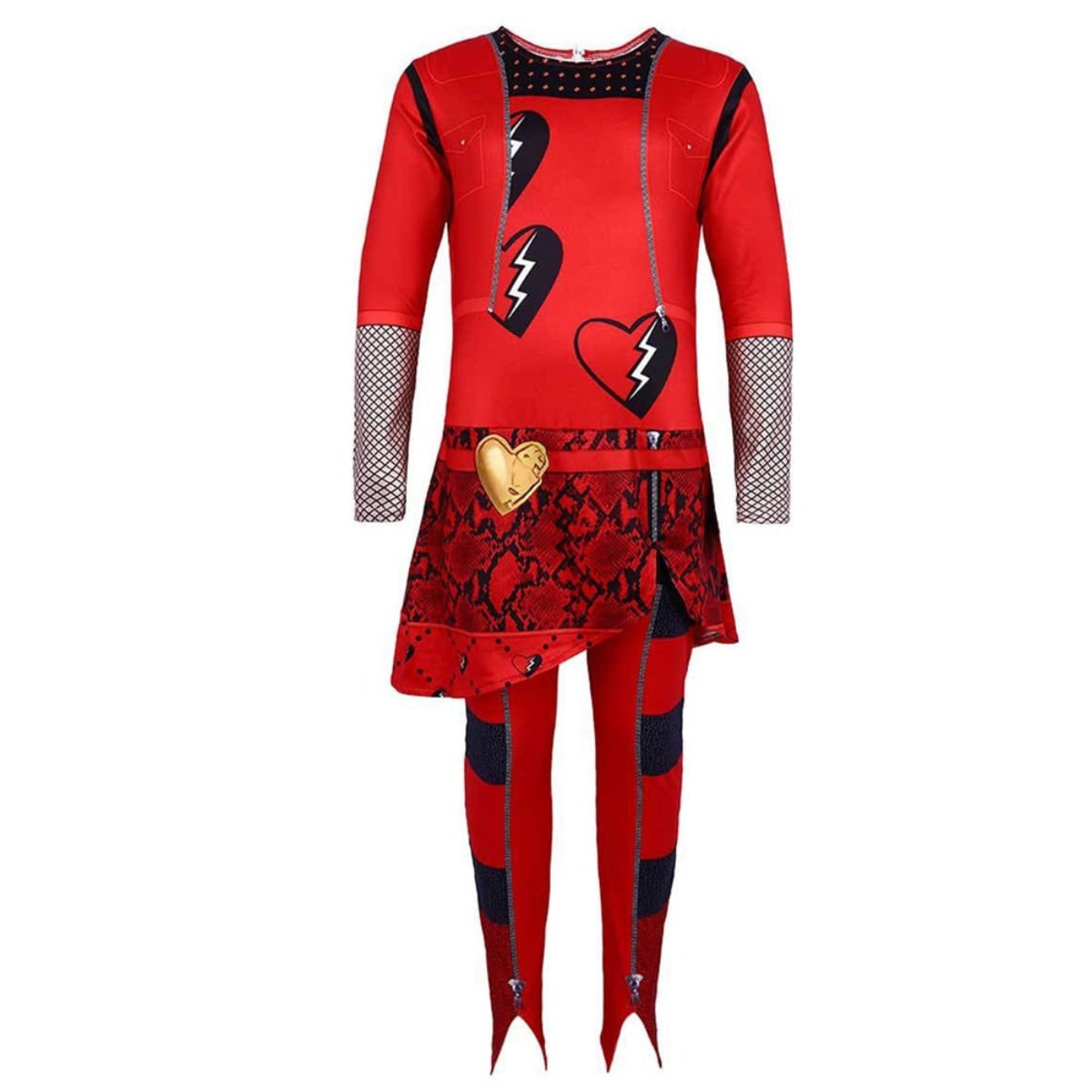 Halloween Costumes Women's Cosplay Outfit Long Sleeve Dress - Image 3