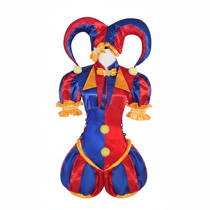 Halloween Costumes Womens Jester Party Outfit - Image 2