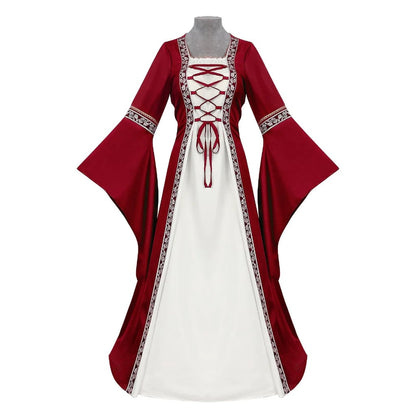 Halloween Costumes Womens Medieval Dress Renaissance Outfit - Image 2