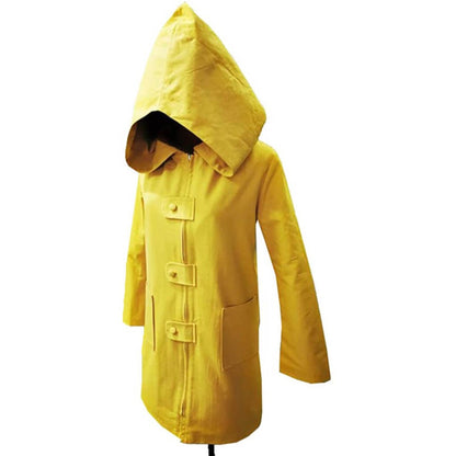 Halloween Costumes Yellow Raincoat Hooded Design - Image 5
