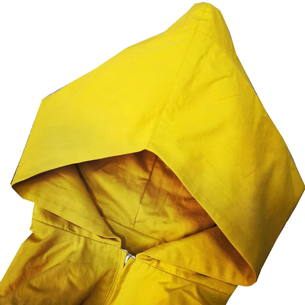 Halloween Costumes Yellow Raincoat Hooded Design - Image 7