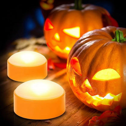 Halloween Decoration Battery Operated Lights Orange Light - Image 5