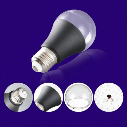 Halloween Decoration Black Light Bulb UV Glow Effect - Image 2
