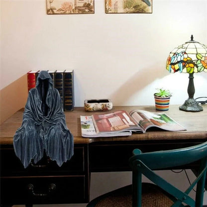 Halloween Decoration Compact Size Grim Reaper Statue - Image 4