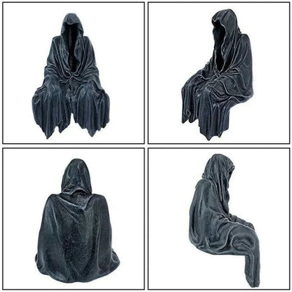 Halloween Decoration Compact Size Grim Reaper Statue - Image 5