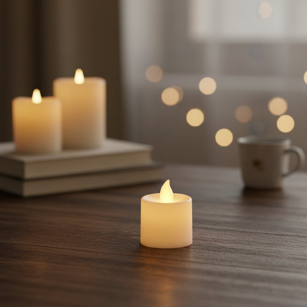 Halloween Decoration Flameless Candles Battery Operated - Image 4