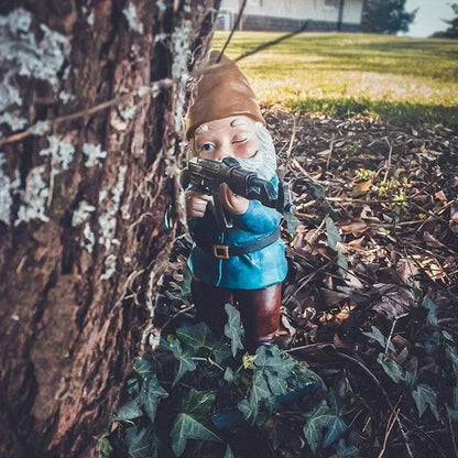 Halloween Decoration Garden Gnome Unique Outdoor Accent - Image 4