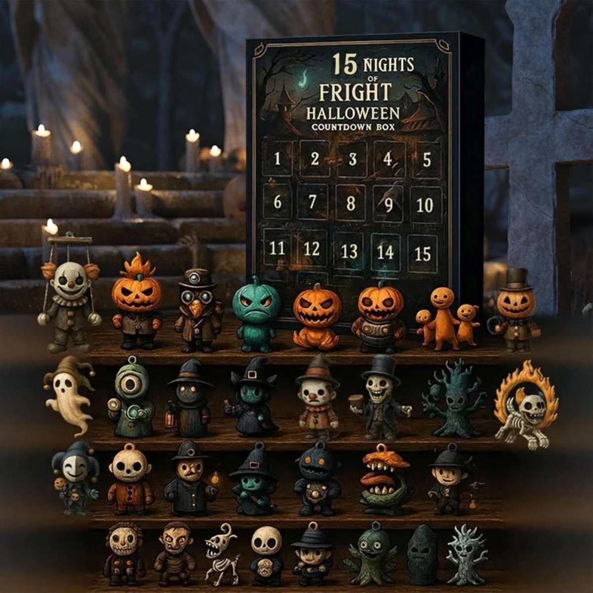 Halloween Decoration Gift Idea Halloween Advent Calendar - Image 3