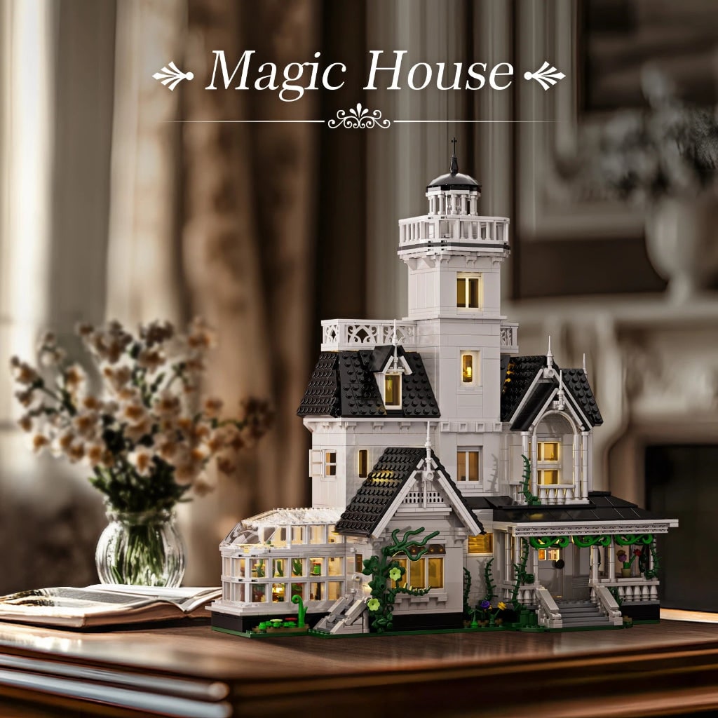 Halloween Decoration Haunted House Building Set - Image 3