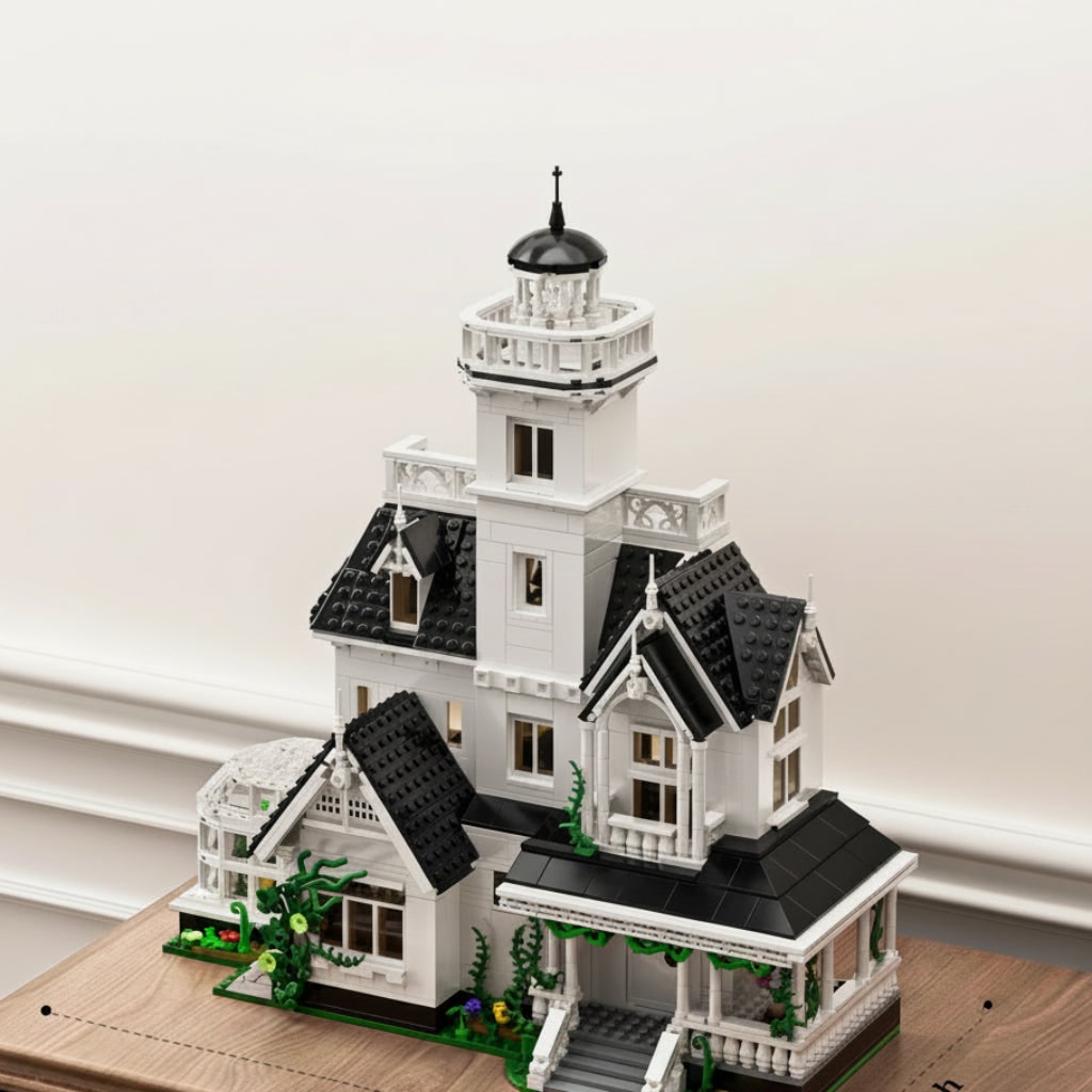 Halloween Decoration Haunted House Building Set - Image 4