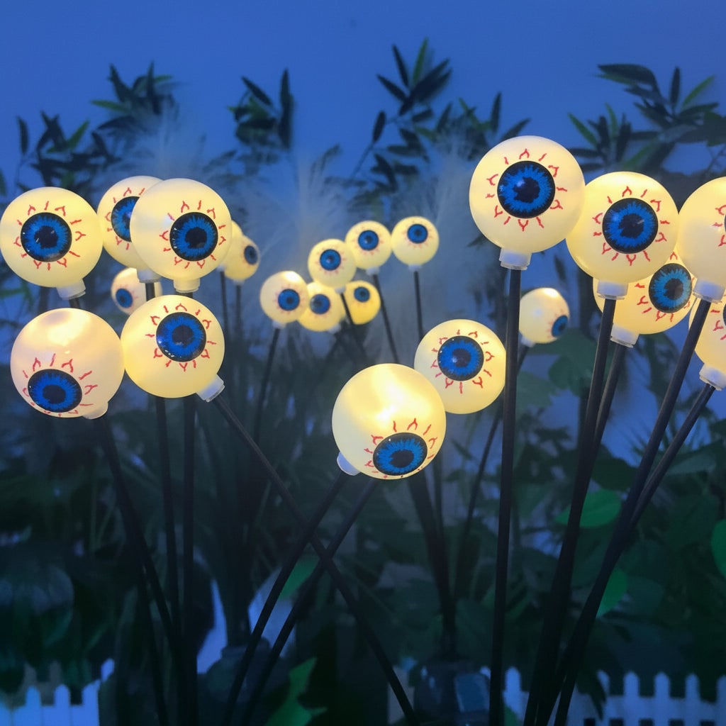 Halloween Decoration LED Lights Solar Powered Garden Orbs - Image 4