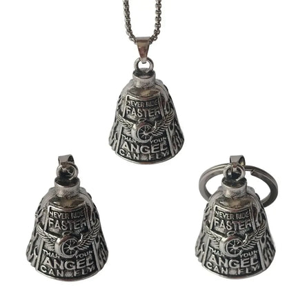 Halloween Decoration Motorcycle Guardian Bell Good Luck Charm - Image 5