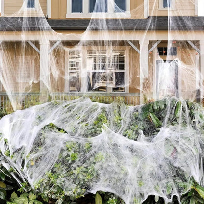Halloween Decoration Outdoor Halloween Party Decor Spider Webs - Image 2