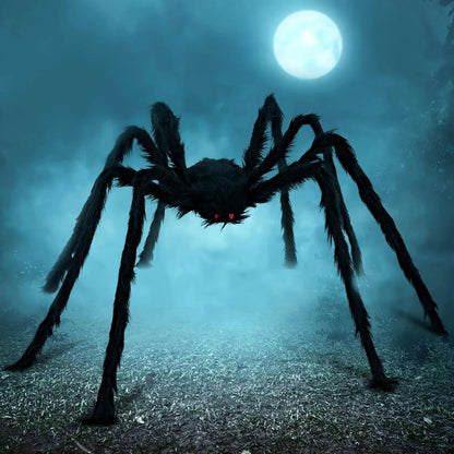 Halloween Decoration Party Decor Giant Spider LED Outdoor - Image 3
