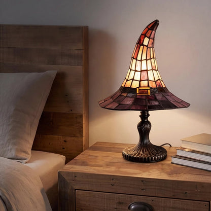Halloween Decoration Table Lamp Witch Hat Design - Image 4