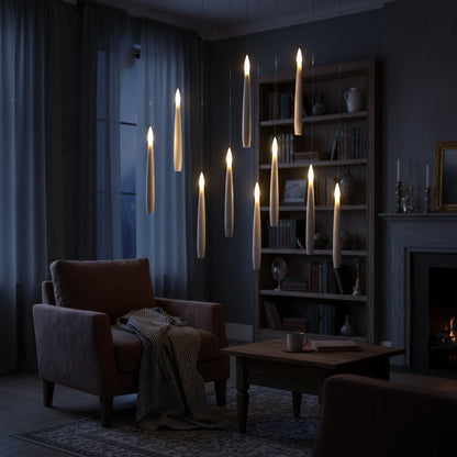 Halloween Decorations Floating Candles LED Lighting - Image 1