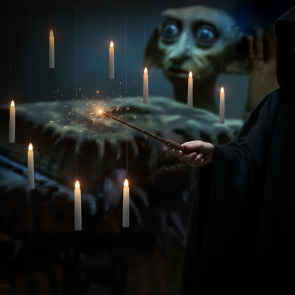 Halloween Decorations Floating Candles LED Lighting - Image 4